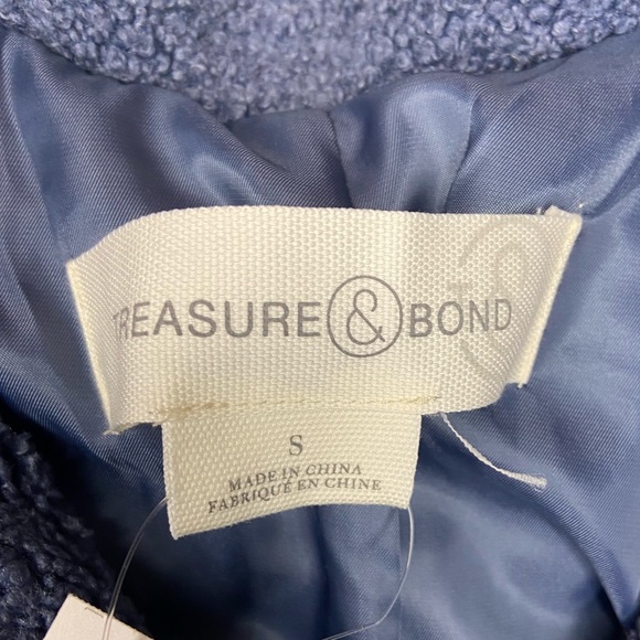 Treasure & Bond Mixed Media Shacket Various Sizes New With Tags - Picture 7 of 10